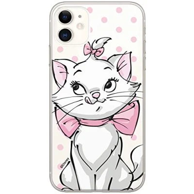 Abbildung von ERT GROUP Original und Offiziell Lizenziertes Disney Marie Aristocats Handyhülle für iPhone 11, Case, Hülle, Cover aus Kunststoff TPU Silikon, schützt vor Stößen Kratzern