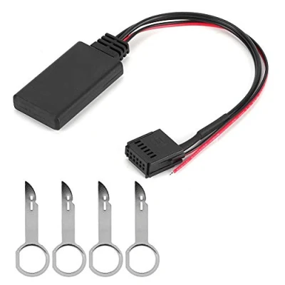 Abbildung von Car Bluetooth Modul AUX IN Kabel Drahtloser Audioadapter Passend für Focus/Mondeo/Fiesta 6000 CD