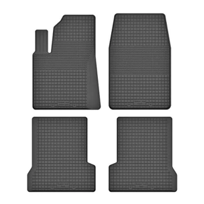 Abbildung von Gummimatten Fußmatten 1.5 cm Rand kompatibel mit Mazda 2 (I) Bj. 2003 2007 ideal angepasst 4 Teile EIN Set