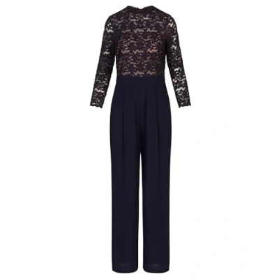 Abbildung von Apart Overall Jumpsuit, Damen, Größe: 34, Nachtblau nude