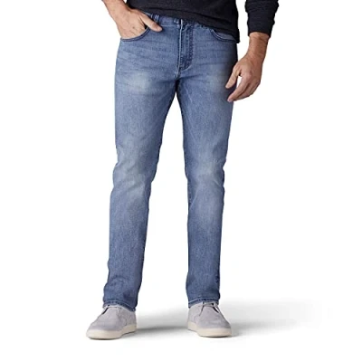Abbildung von Lee Herren Extreme Motion Slim Straight Jeans, Theo, 32W / 34L