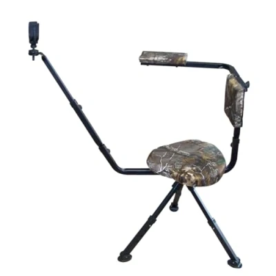 Abbildung von Berger + Schröter GmbH Schießstuhl 360 klappbar/tragbar Stuhl, camo, M