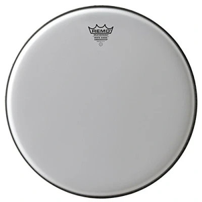 Abbildung von Remo Schlagzeugfell Ambassador White Suede 12&quot; BA 0812 WS