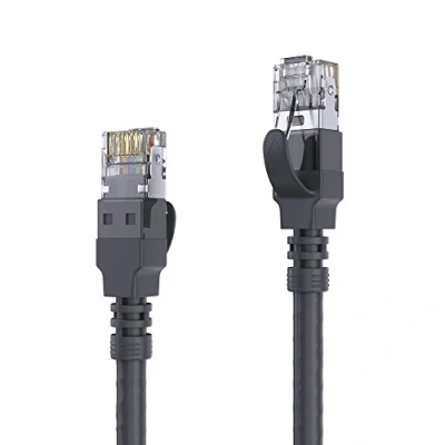 Abbildung von PureLink MC1000 100 CAT6A Netzwerkkabel S/FTP AWG 26 LSZH, halogenfrei, 10.0m Schwarz