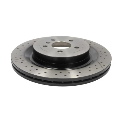 Abbildung von TRW DF6835S Bremsscheibe 345 26 5 112 geschlitzt/gelocht lackiert MERCEDES BENZ: ML Klasse, GL, GLE SUV