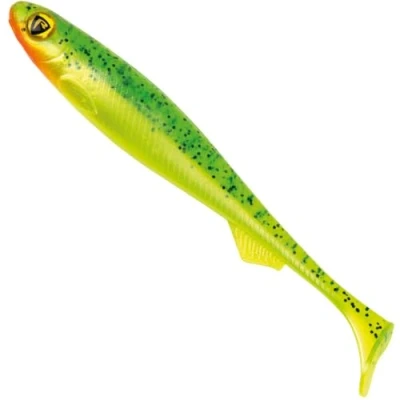 Abbildung von Fox Rage Slick Shad Lemon Tiger Ultra UV Packs 13cm 4pcs Gummifisch