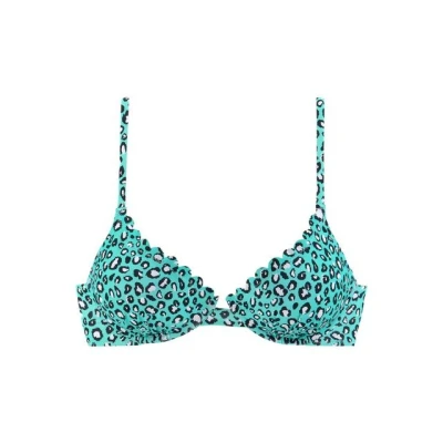 Abbildung von Lascana Bikinitop mintbedruckt, Damen, Größe: 38xB, Mint bedruckt