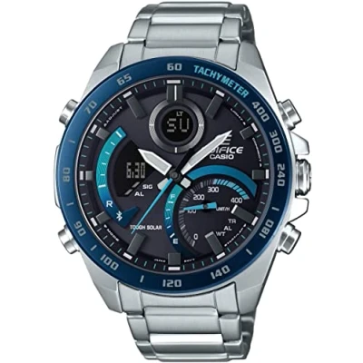 Abbildung von Casio Chronograph silvercoloured, Herren, Größe: One Size, Silver coloured