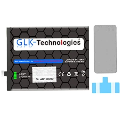 Abbildung von High Power Ersatzakku für Huawei Mate 10 Lite Honor 7X Nova 2 Plus P Smart 3i Original GLK Technologies Battery accu 3420mAh Akku inkl. Klebestreifen
