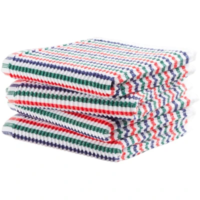 Abbildung von DDDDD Spültuch &quot;Fun, 30x30 cm, aus 100% Baumwolle&quot;, (Set, 4 tlg.), mit luxuriöser Rippenstruktur und optimale Feuchtigkeitsaufnahme