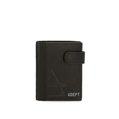 Abbildung von Adept Jim Geldbörse Braun 11 x 7 1,5 cm Leder, braun, Geldbeutel