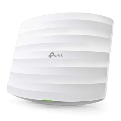Abbildung von TP Link EAP115 V4 Omada N300 Deckenhalterung Wireless Access Point PoE Powered einfache Installation SDN integriert Cloud &amp; App für Verwaltung Weiß