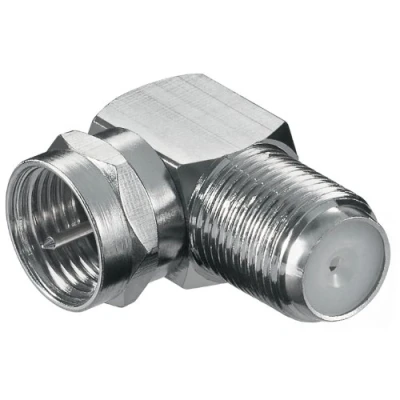 Abbildung von Verbinder:F Stecker&gt;F Kupplung,90Winkel; WE 1166 W Cu (F plug&gt;F jack) H.Q.
