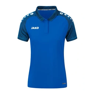 Abbildung von JAKO Performance Poloshirt, Damen, Größe: 38, Blaublau