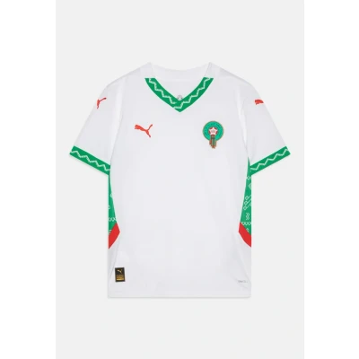 Abbildung von Puma FRMF Marocco AWAY Replica JR Unisex Nationalmannschaft für Kinder, Größe: 176, White/fast green/red