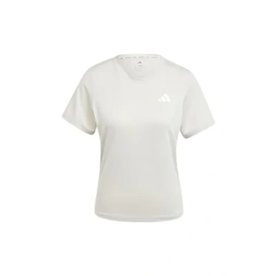 Abbildung von adidas Performance Train Essentials 3 Stripes Workout Sport Tshirt, Damen, Größe: Large, Alumina/white