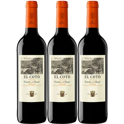 Abbildung von El Coto Tinto Crianza Rioja DOCa Tempranillo Trocken Spanien Inkl. FeinWert E Book (3 x 0,75l)