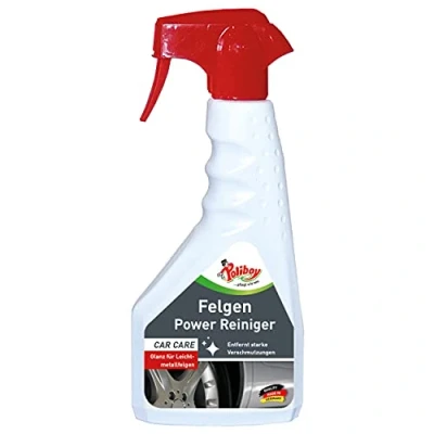 Abbildung von Poliboy alles für die Autoreinigung Felgen Power Reiniger Entfernt hartnäckige Verschmutzungen von Leichtmetallfelgen 500ml Made in Germany
