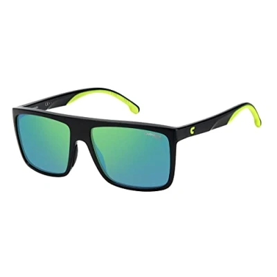 Abbildung von Carrera Unisex 8055/s Sunglasses, 7ZJ/Z9 Black Green, One Size