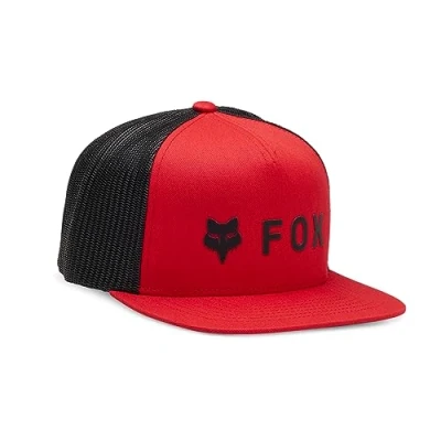 Abbildung von Fox Racing Absolute Mesh Snapback Windbreaker Unisex^Herren, Rot, Einheitsgröße