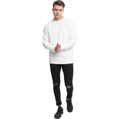 Abbildung von Urban Classics CREW NECK Sweatshirt, Herren, Größe: 4XL, White