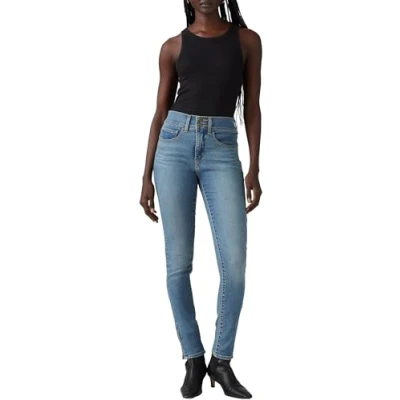 Abbildung von Levi&#039;s ZIP HEM Jeans Slim Fit, Damen, Größe: 27x28, Camp denim