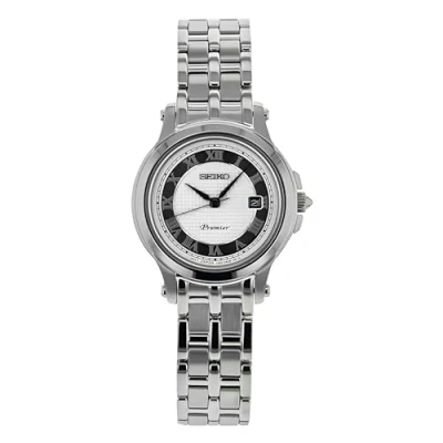 Abbildung von Seiko Quarzuhr Amen Damenuhr SXDE41P1 Ø 27,7 mm Edelstahl Armbanduhr