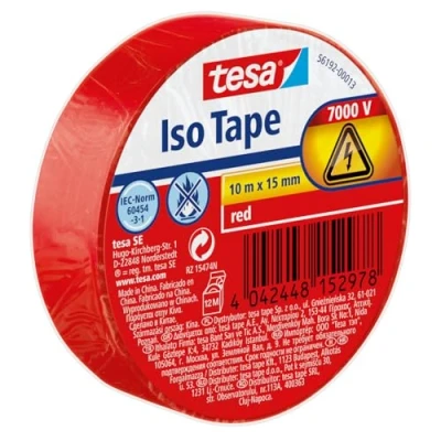 Abbildung von tesa Isolierbänder 15 mm x 10 m rot