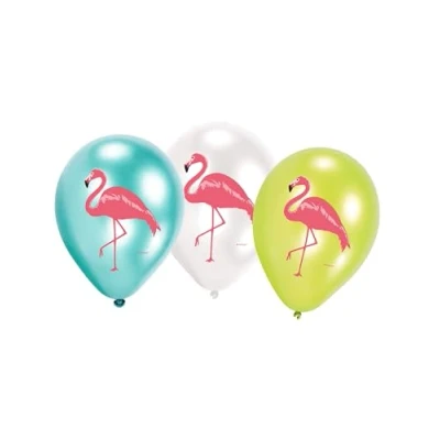 Abbildung von Ballon Flamingo Paradise 6 Stücke