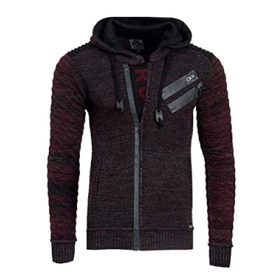 Abbildung von Rusty Neal Strickjacke, Herren, Größe: XL, Rot