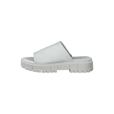 Abbildung von Tamaris Pantolette hoch, Damen, Größe: 42, Offwhite uni Leder
