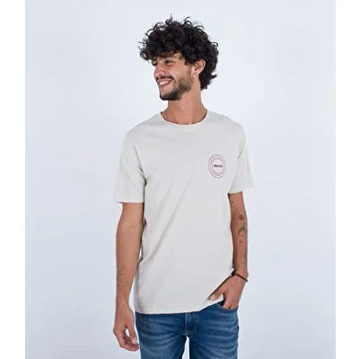 Abbildung von Hurley Herren Evd Whirlpool S/S Tshirt, Knochenfarben, L