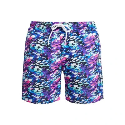Abbildung von Urban Classics SWIM Shorts Badeshorts, Herren, Größe: Medium, Blue/pink