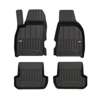 Abbildung von FROGUM 3D408654 Fußmattensatz Gummi vorne und hinten 4 schwarz AUDI: A4 B6 Limousine, Avant