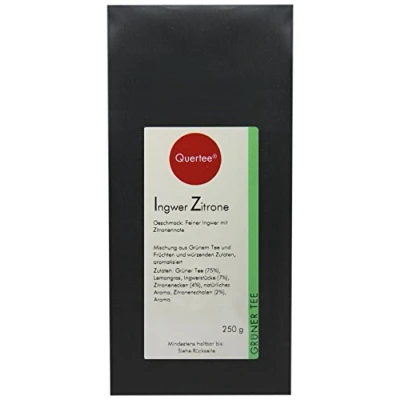 Abbildung von Quertee Grüner Tee Ingwer Zitrone 250 g, 1er Pack (1 x g)