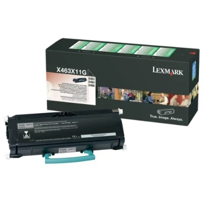 Abbildung von Lexmark X463X11G Schwarz Toner Extra hohe Kapazität