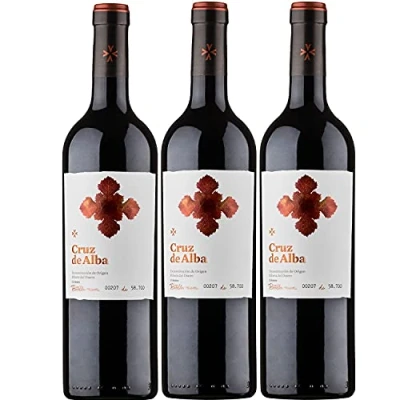 Abbildung von Cruz de Alba crianza Ribera del Duero DO Rotwein Wein trocken Spanien (3 Flaschen)