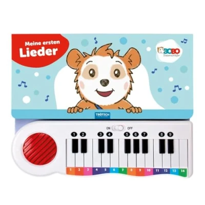 Abbildung von Trötsch Bobo Siebenschläfer Klavierbuch Meine ersten Lieder Soundbuch Liederbuch: Beschäftigungsbuch Liederbuch Kinderbuch