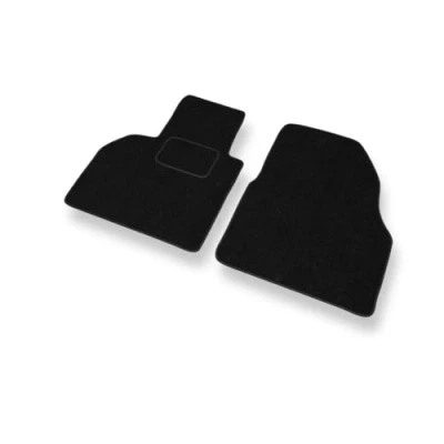 Abbildung von Mossa Fußmatten Auto kompatibel mit Renault Kangoo II (2012 2021) schwarz Automatten Autoteppiche 2