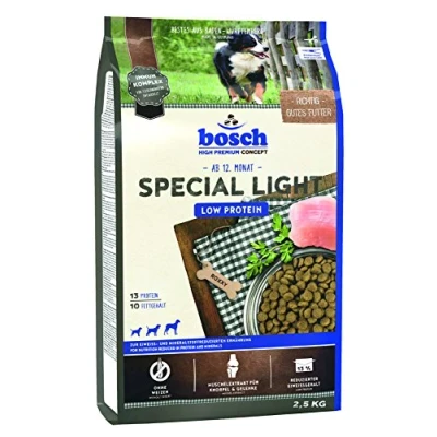 Abbildung von bosch HPC Special Light Hundetrockenfutter zur eiweiß und mineralstoffreduzierten Ernährung 1 x 2.5 kg