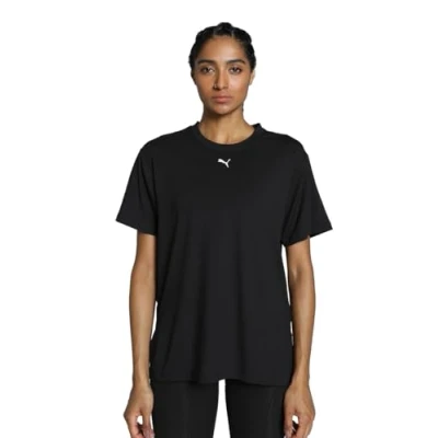 Abbildung von Puma Cloudspun Tshirt print, Damen, Größe: XS, Black