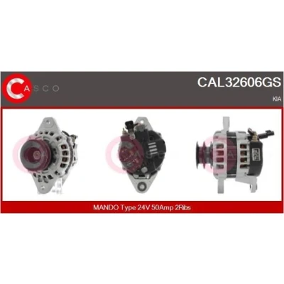 Abbildung von CASCO CAL15232AS Lichtmaschine 12V 150A PEUGEOT: 206 Schrägheck, 307 SW, CITROËN: Berlingo / First I, C4 I Schrägheck