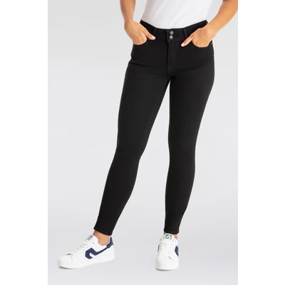 Abbildung von Levi&#039;s Damen 711 Double Button Jeans, Midnight Gaze, 27W / 32L