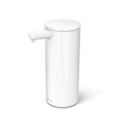 Abbildung von simplehuman Seifenspender Wiederaufladbarer Sensorspender Weiß 266 ml