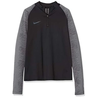 Abbildung von Nike Jungen Dri FIT Strike Drill Longsleeve, Black/Black/Wolf Grey/Anthracite, S