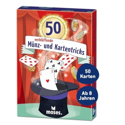 Abbildung von 50 verblüffende Münz und Kartentricks