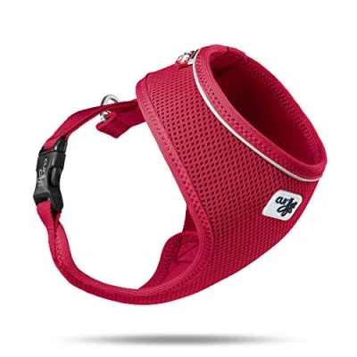Abbildung von Curli Grundgeschirr Air Mesh rot S
