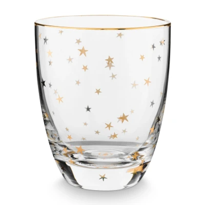 Abbildung von PIP STUDIO Stars Wasserglas gold 0,36l