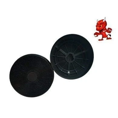 Abbildung von 1 SET 2 Aktivkohlefilter Fettfilter Kohlefilter Filter KF 561 KF561 für Dunstabzugshaube Abzugshaube Bomann
