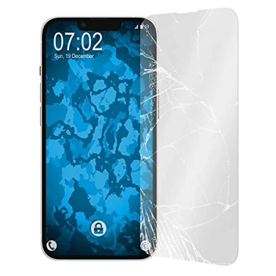 Abbildung von PhoneNatic 3er Pack Glas Folie klar kompatibel mit Apple iPhone 13 Pro Max Schutzglas für